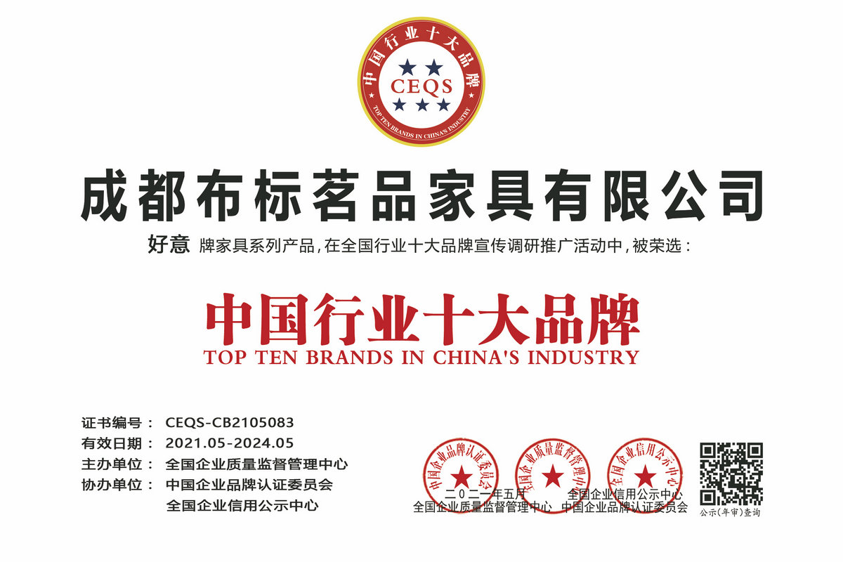 中国行业十大品牌
